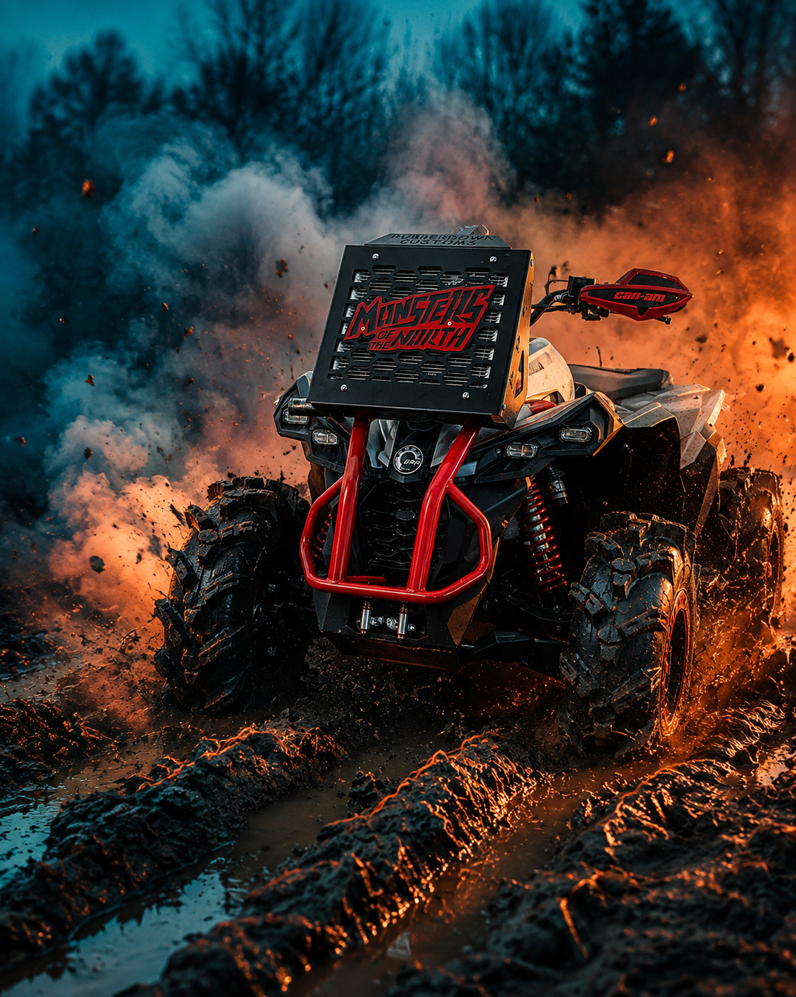 CAN-AM G2 Custom Renegade Rad Relocate
