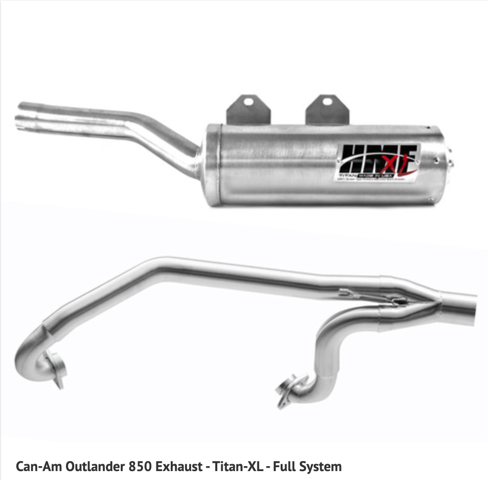HMF RACING EXHAUST – CAN-AM OUTLANDER 850 (2016–2024)