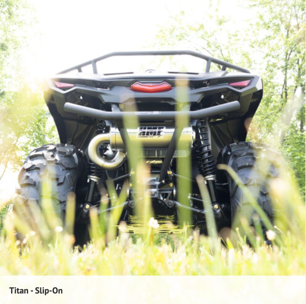 HMF Racing Titan Exhaust – Can-Am Outlander 500 / 700 (2023–2026)