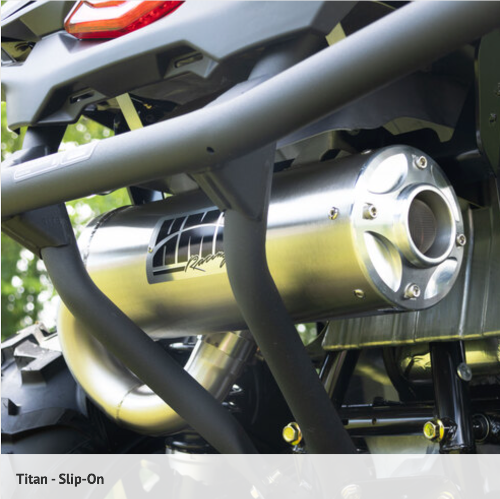 HMF Racing Titan Exhaust – Can-Am Outlander 500 / 700 (2023–2026)