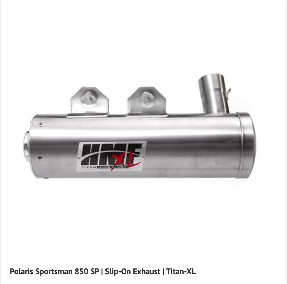 HMF Racing Exhaust – Polaris Sportsman 850 (2017–2024)