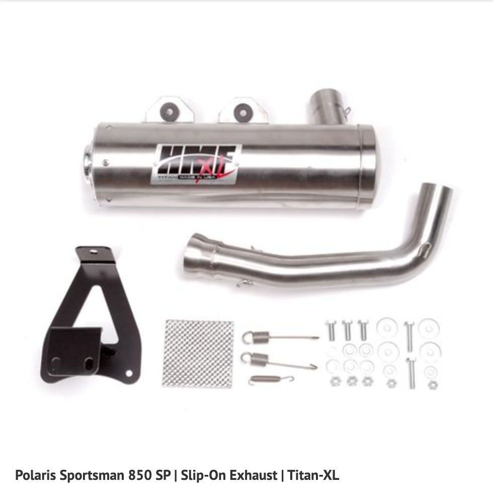 HMF Racing Exhaust – Polaris Sportsman 850 (2017–2024)